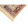 Tapis ivoire style oriental pour salon rectangle Shannon