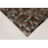 Tapis en peau de vache patchwork pour salon Tramore