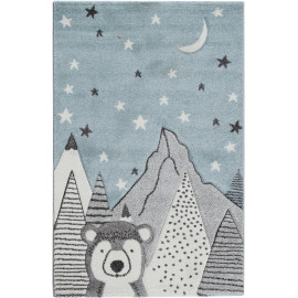 Tapis à courtes mèches pour chambre d'enfant Nordic 3