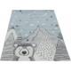 Tapis à courtes mèches pour chambre d'enfant Nordic 3