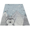 Tapis à courtes mèches pour chambre d'enfant Nordic 3