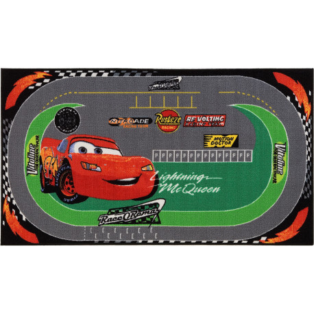 Tapis pour garçon circuit Disney Cars Racing