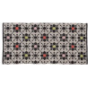 Tapis multicolore plat moderne lavable en machine Perth