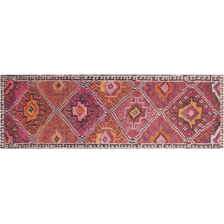 Tapis de cuisine en PVC ethnique rectangle Glencoe