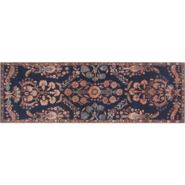 Tapis de cuisine ethnique multicolore en PVC Pitlochry