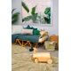 Tapis feuille pour salon mini Monstera Lorena Canals