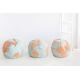 Pouf lavable en machine bleu enfant World Map Lorena Canals