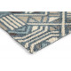 Tapis bleu design pour salon Dart Gatsby