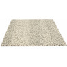 Tapis shaggy naturel bouclé en laine Arch