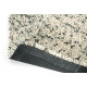 Tapis shaggy naturel bouclé en laine Arch