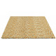 Tapis shaggy naturel bouclé en laine Arch