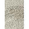 Tapis en laine longues mèches pour salon Gravel