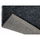 Tapis naturel shaggy en laine et tencel Quartz