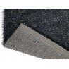 Tapis naturel shaggy en laine et tencel Quartz