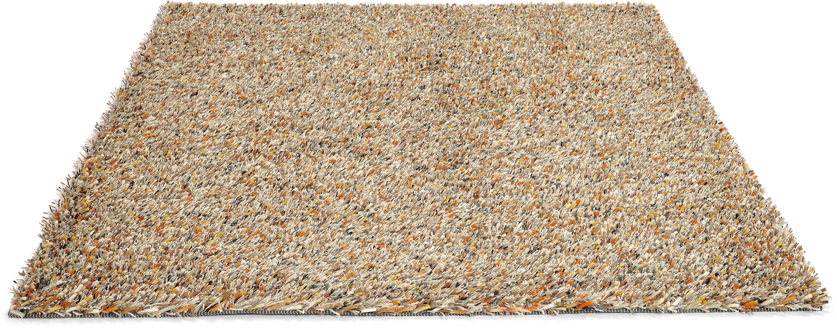 Tapis épais de style moderne à poils longs pour la maison, le salon, le  sol, grand tapis doux et antidérapant., Polyester, tissu non tissé., camel