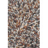 Tapis naturel en laine longues mèches Flamenco