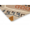 Tapis berbère en laine noué main ethnique Yara Nomad