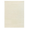 Tapis uni naturel en laine noué main pour salon Yeti