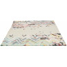 Tapis vintage en laine et viscose noué main Yeti Anapurna