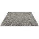 Tapis tissé main laine et jute uni plat pour salon Cobble