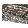 Tapis laine et jute tissé main plat moderne pour salon Marble