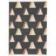 Tapis géométrique plat en laine scandinave Kashba Wigwam