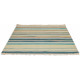 Tapis plat multicolore avec franges moderne rayé Kashba Splendid