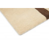 Tapis tendance en laine tufté main crème Estella Drip