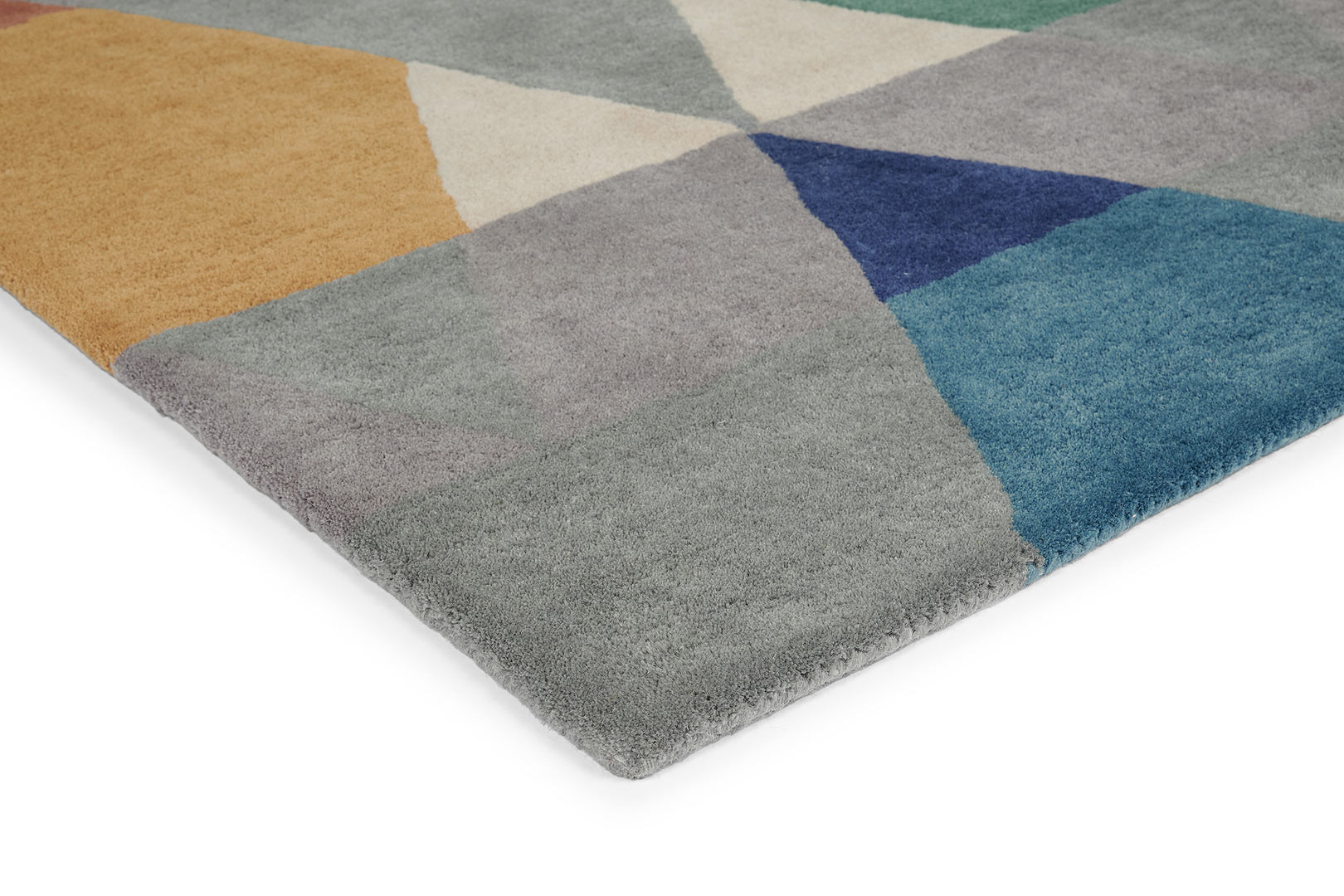 Tapis scandinave sur mesure, tufté à la main, modèle Gradient, 3 coloris