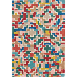 Tapis salon 160x230 cm Rectangulaire ABTRACT STYLE Multicolore