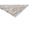 Tapis laine tissé main plat moderne rectangle Grain