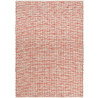 Tapis laine tissé main plat moderne rectangle Grain