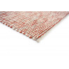 Tapis laine tissé main plat moderne rectangle Grain