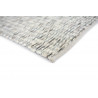 Tapis laine tissé main plat moderne rectangle Grain