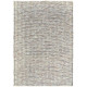 Tapis laine tissé main plat moderne rectangle Grain