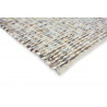 Tapis laine tissé main plat moderne rectangle Grain