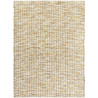 Tapis laine tissé main plat moderne rectangle Grain