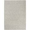 Tapis plat tissé main laine design pour salon Tumble