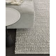 Tapis plat tissé main laine design pour salon Tumble