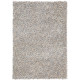 Tapis laine shaggy pour salon rectangle Young