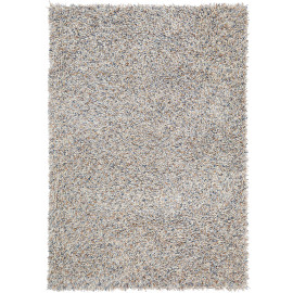 Tapis laine shaggy pour salon rectangle Young