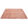 Tapis laine shaggy pour salon rectangle Young