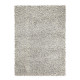 Tapis laine shaggy pour salon rectangle Young