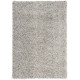 Tapis laine shaggy pour salon rectangle Young