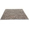 Tapis laine et jute tissé main plat moderne pour salon Marble