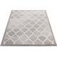 Tapis effet 3D contemporain beige intérieur brillant Binche