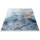 Tapis plat design avec franges lavable en machine Pablo