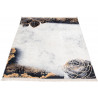 Tapis avec franges plat lavable en machine floral design Blida