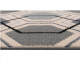 Tapis scandinave à courtes mèches graphique Aboleira