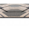 Tapis scandinave à courtes mèches graphique Aboleira